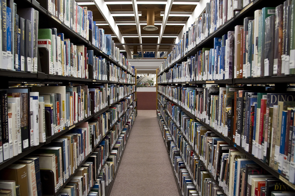Toronto: book stacks at Toronto Referenc by The City of Toronto, on Flickr