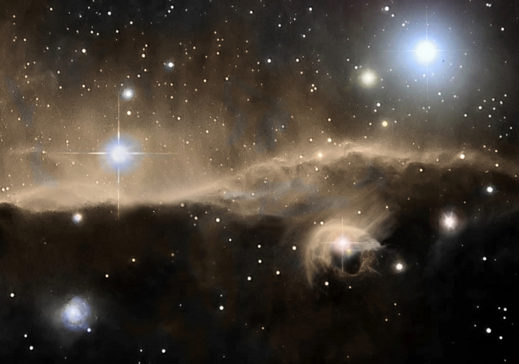 Nebula and Stars Astronomy Fantasy by Maxwell Hamilton, on Flickr