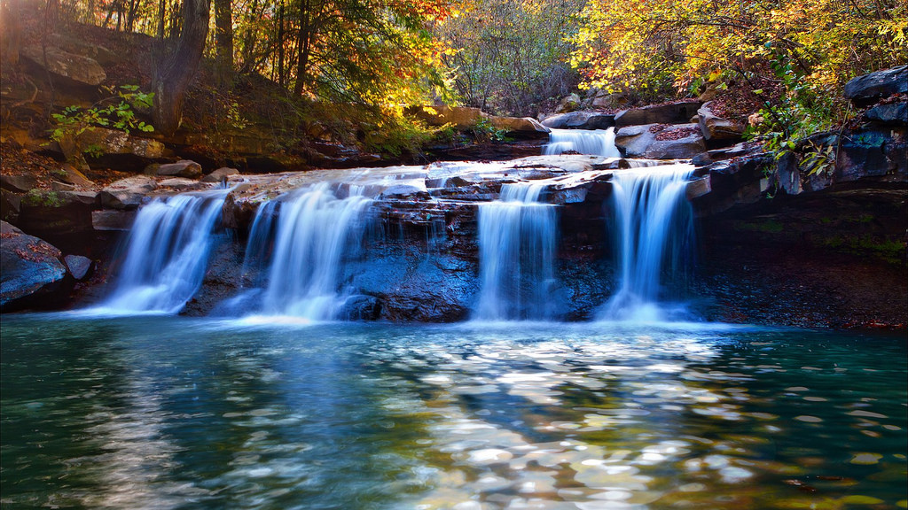 River Waterfall Autumn - Most Beautiful by jin.3444, on Flickr