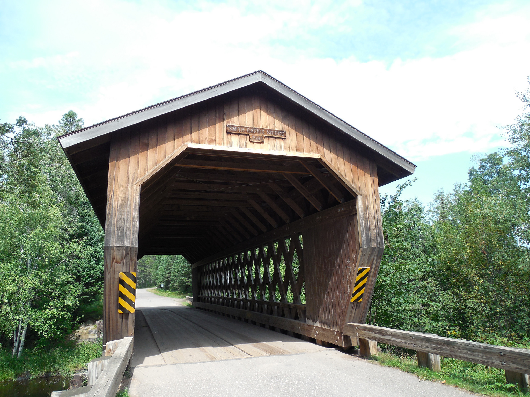 Smith Rapids Covered Bridge - Wisconsin by Dougtone, on Flickr