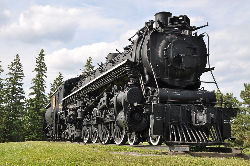 Gargantuan 4-6-4 steam locomotive # 6200 by shankar s., on Flickr