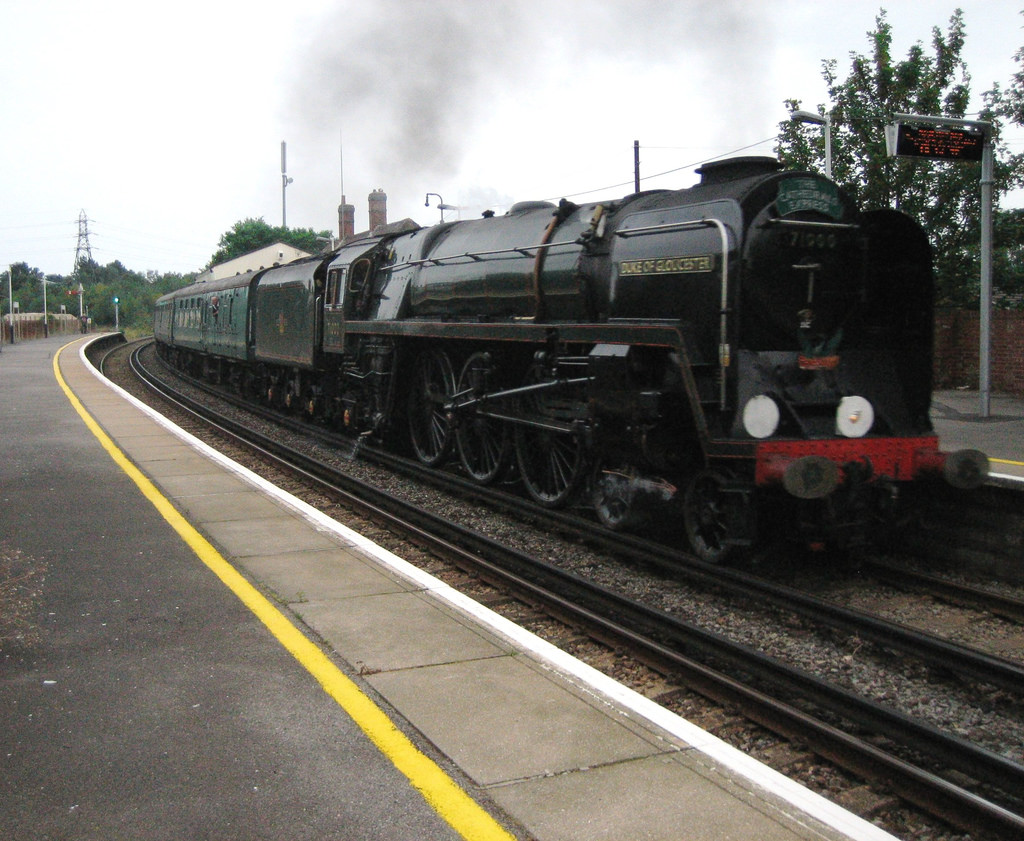 steam train at Hamworthy by arripay, on Flickr