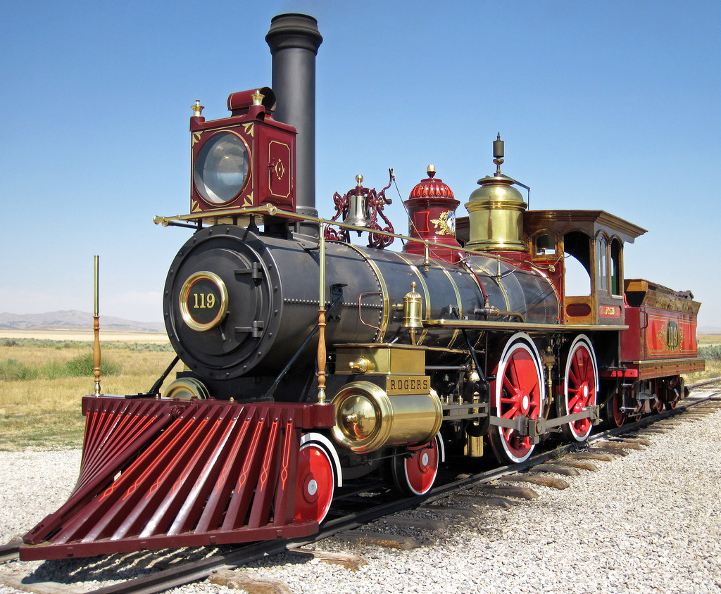 Replica of Union Pacific Railroad # 119 by James St. John, on Flickr