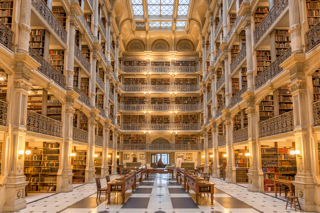 George Peabody Library by Patrick Gillespie, on Flickr