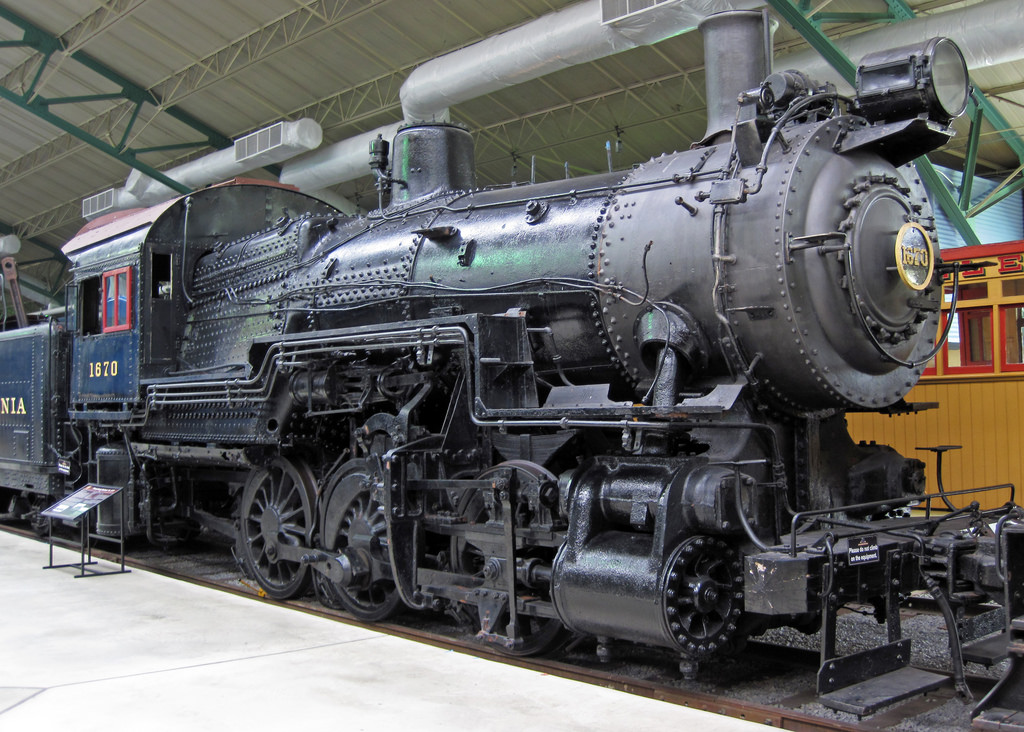 Pennsylvania Railroad # 1670 steam locom by James St. John, on Flickr