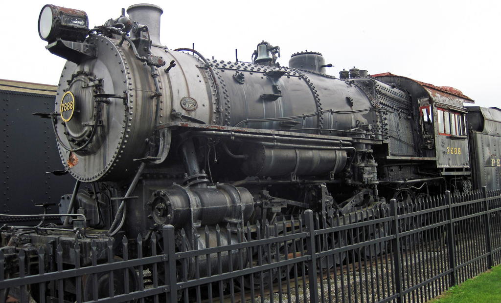 Pennsylvania # 7688 steam locomotive (H1 by James St. John, on Flickr