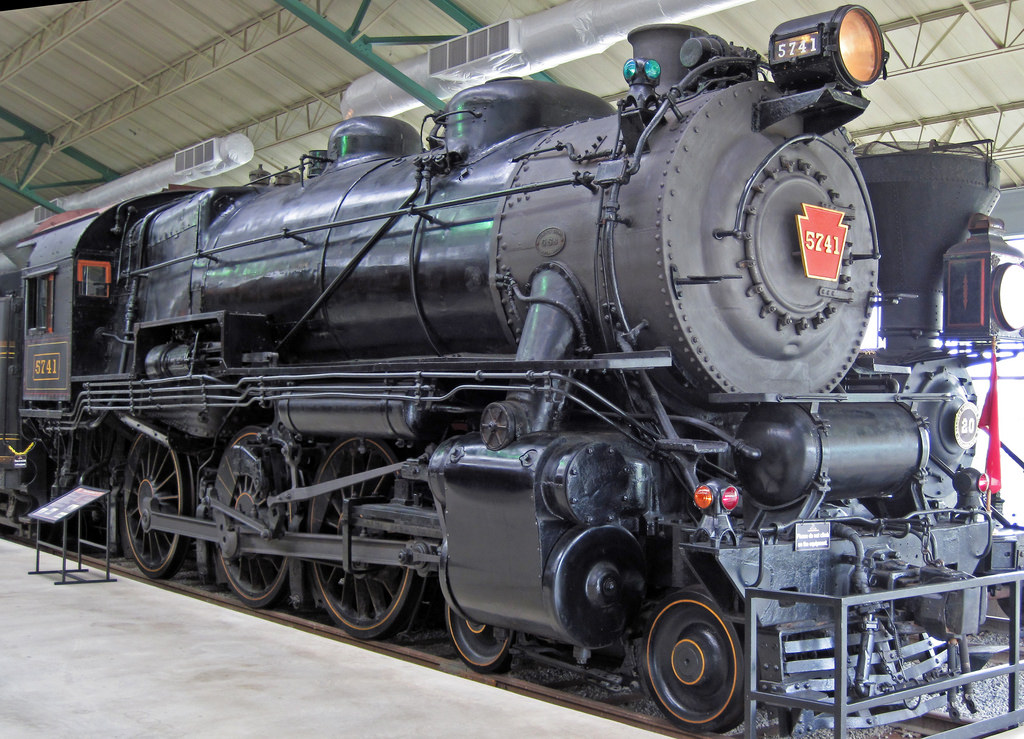Pennsylvania Railroad # 5741 steam locom by James St. John, on Flickr