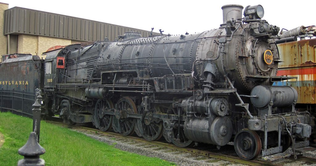 Pennsylvania Railroad # 520 steam locomo by James St. John, on Flickr