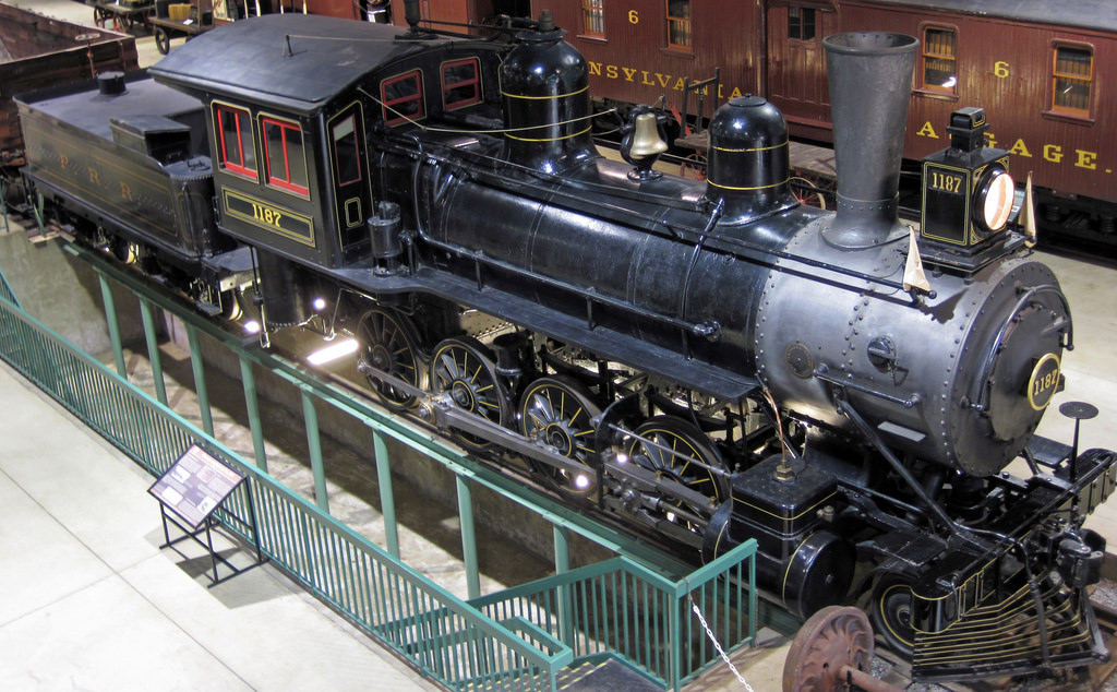 Pennsylvania Railroad # 1187 steam locom by James St. John, on Flickr