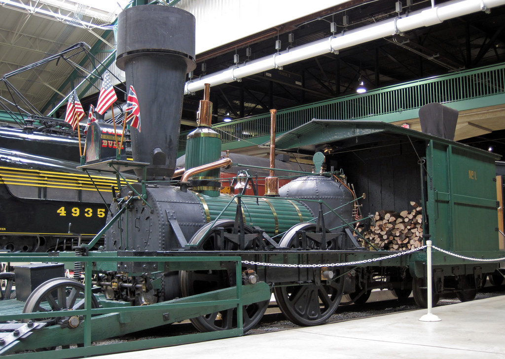 Replica of Camden & Amboy Railroad’s ”Jo by James St. John, on Flickr
