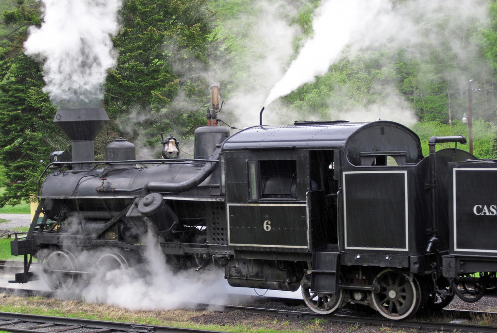 Cass Scenic Railroad # 6 steam locomotiv by James St. John, on Flickr