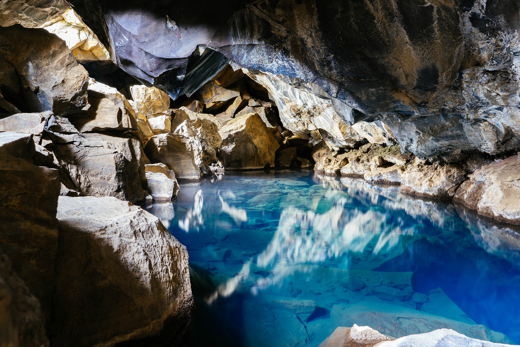 Water cave under the volcano / Wasser H� by wuestenigel, on Flickr