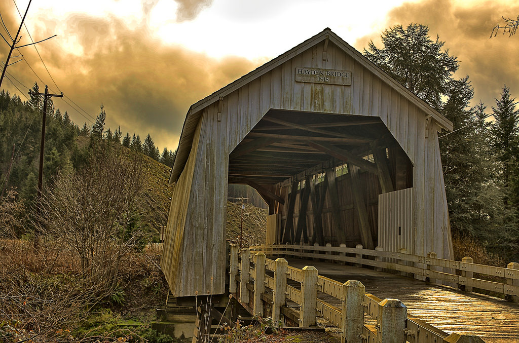 Hayden Covered Bridge by Kirt Edblom, on Flickr