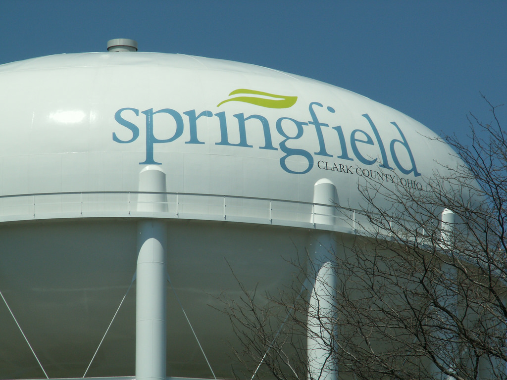 Springfield Water Tower by Cindy Funk, on Flickr