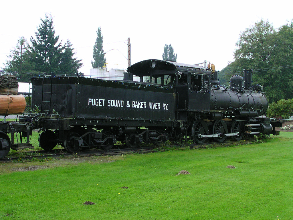 Steam Train - Puget Sound and Baker Rive by brewbooks, on Flickr