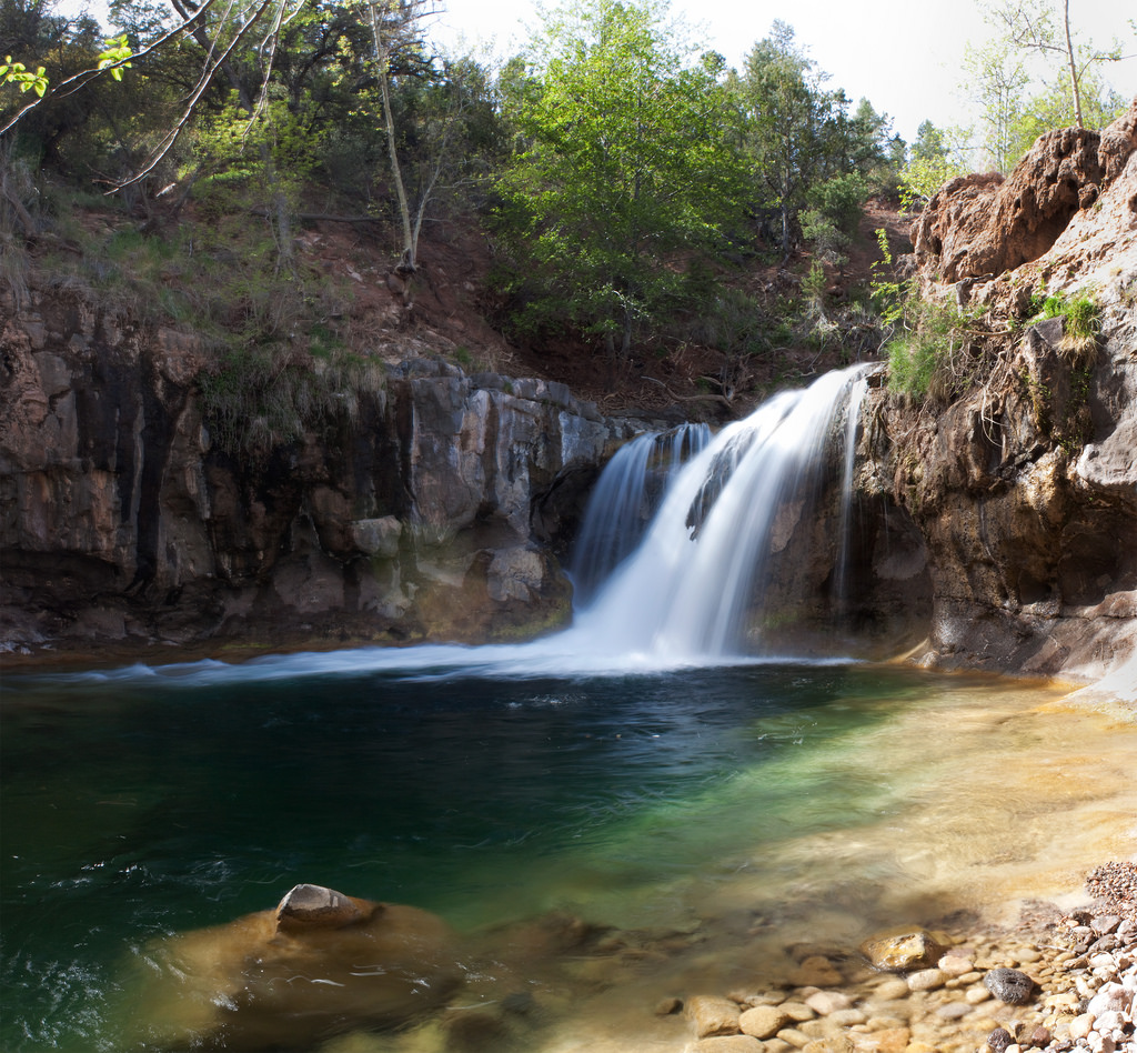 Fossil Creek Waterfall by squeaks2569, on Flickr