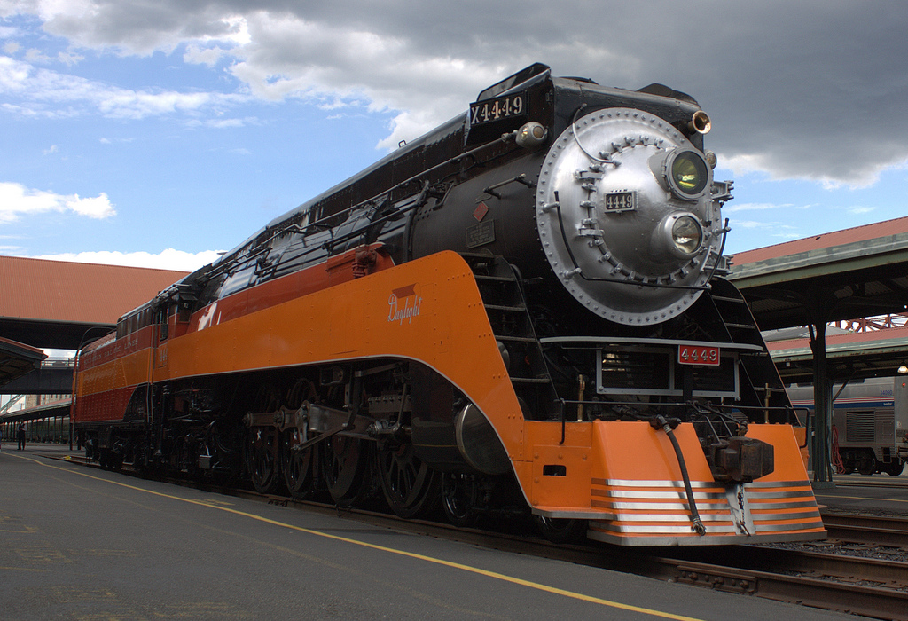 Steam train SP&S 4449  in Portland, Oreg by sam_churchill, on Flickr