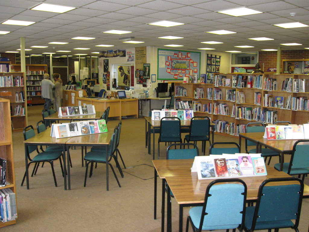 The School Library and Learning Resource by AberCJ, on Flickr