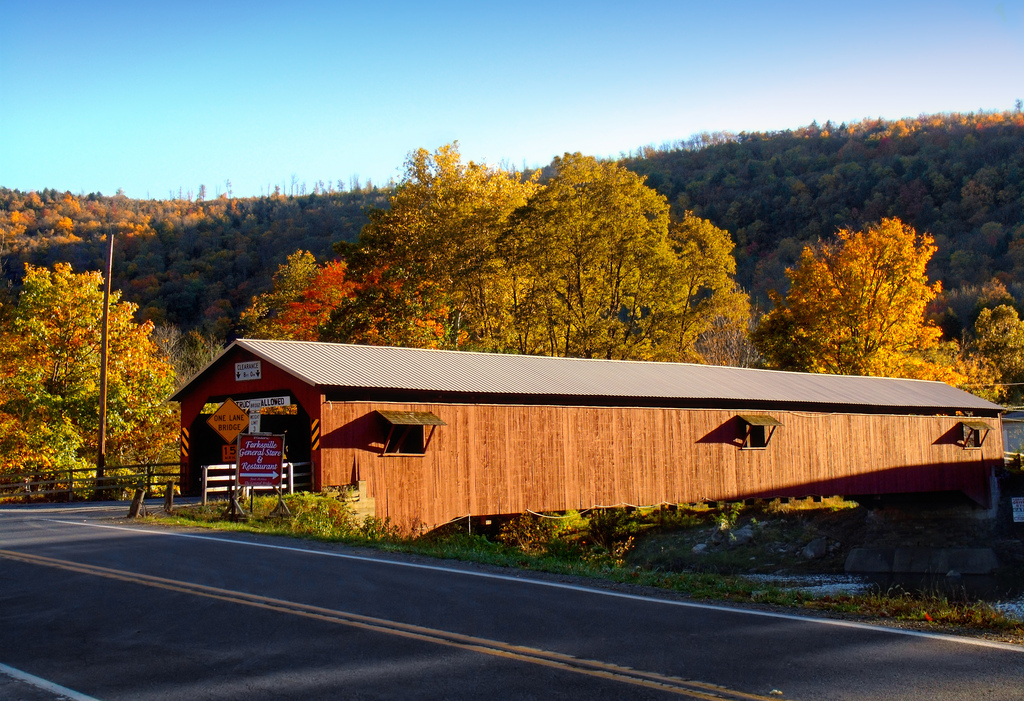 Forksville Covered Bridge by Nicholas_T, on Flickr