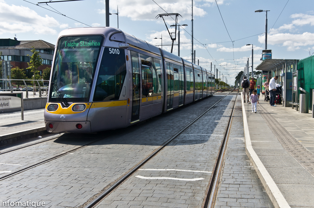 Luas Tram Stop At Sandyford by infomatique, on Flickr