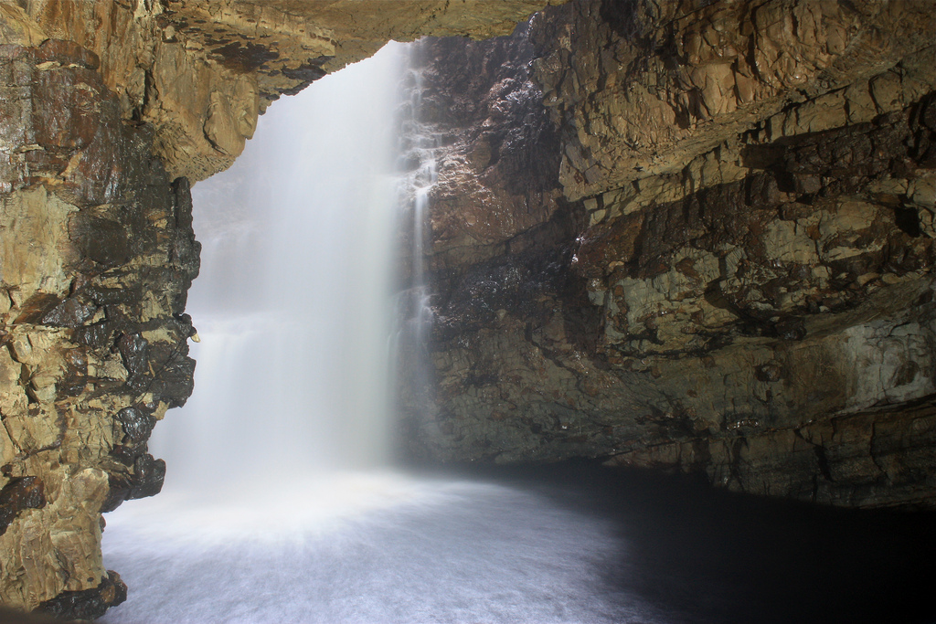 Waterfall Cavern, Smoo Cave by Nick Bramhall, on Flickr