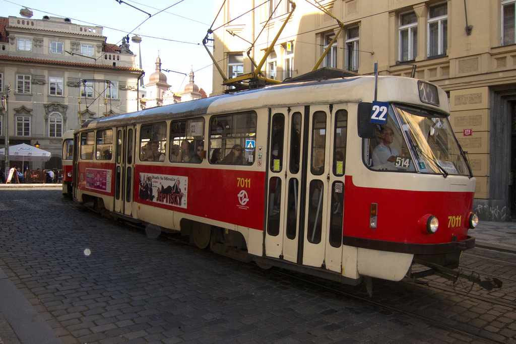 Prague tram by quinet, on Flickr