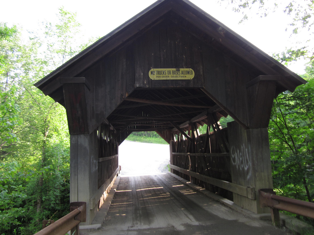 Gold Brook Covered Bridge - Stowe, Vermo by Dougtone, on Flickr