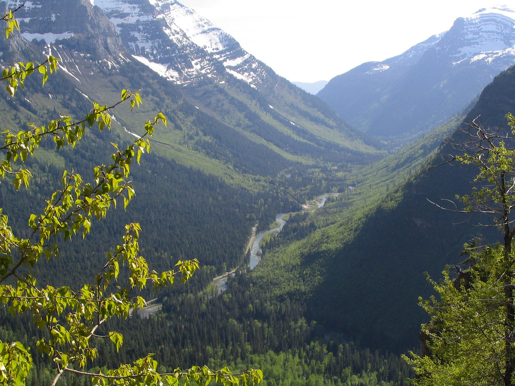 U-Shaped Valley, Going-to-the-Sun Road, by Ken Lund, on Flickr