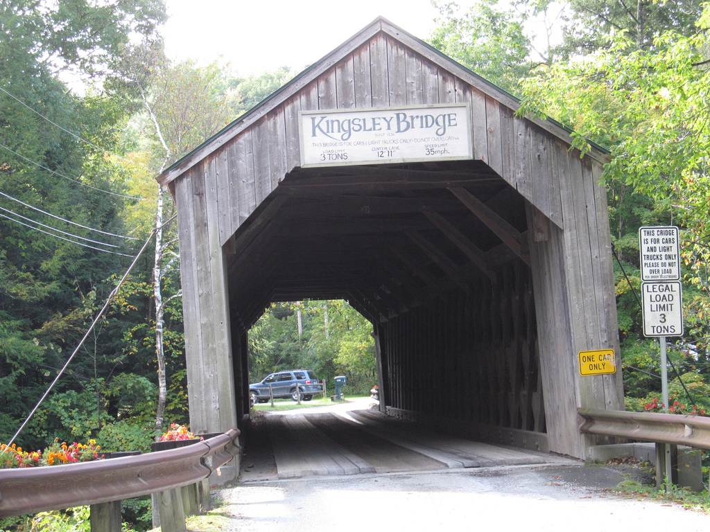 Kingsley Covered Bridge - Vermont by Dougtone, on Flickr