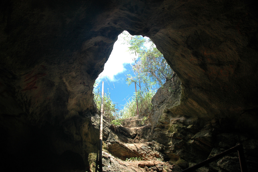 Entrance to Hatchet Bay Cave (Eleuthera by James St. John, on Flickr