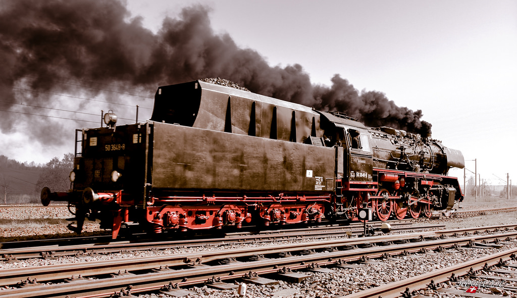 steam locomotive, BR 50 3648-8, Chemnitz by saxuisse, on Flickr