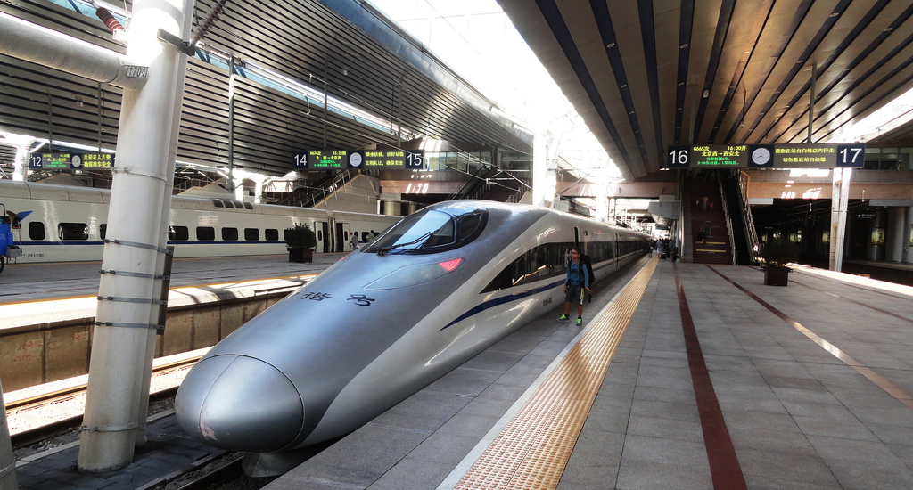 G category high speed train, Beijing Wes by travelourplanet.com, on Flickr