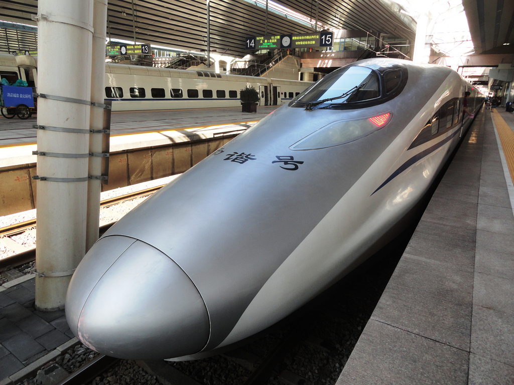 G category high speed train, Beijing Wes by travelourplanet.com, on Flickr
