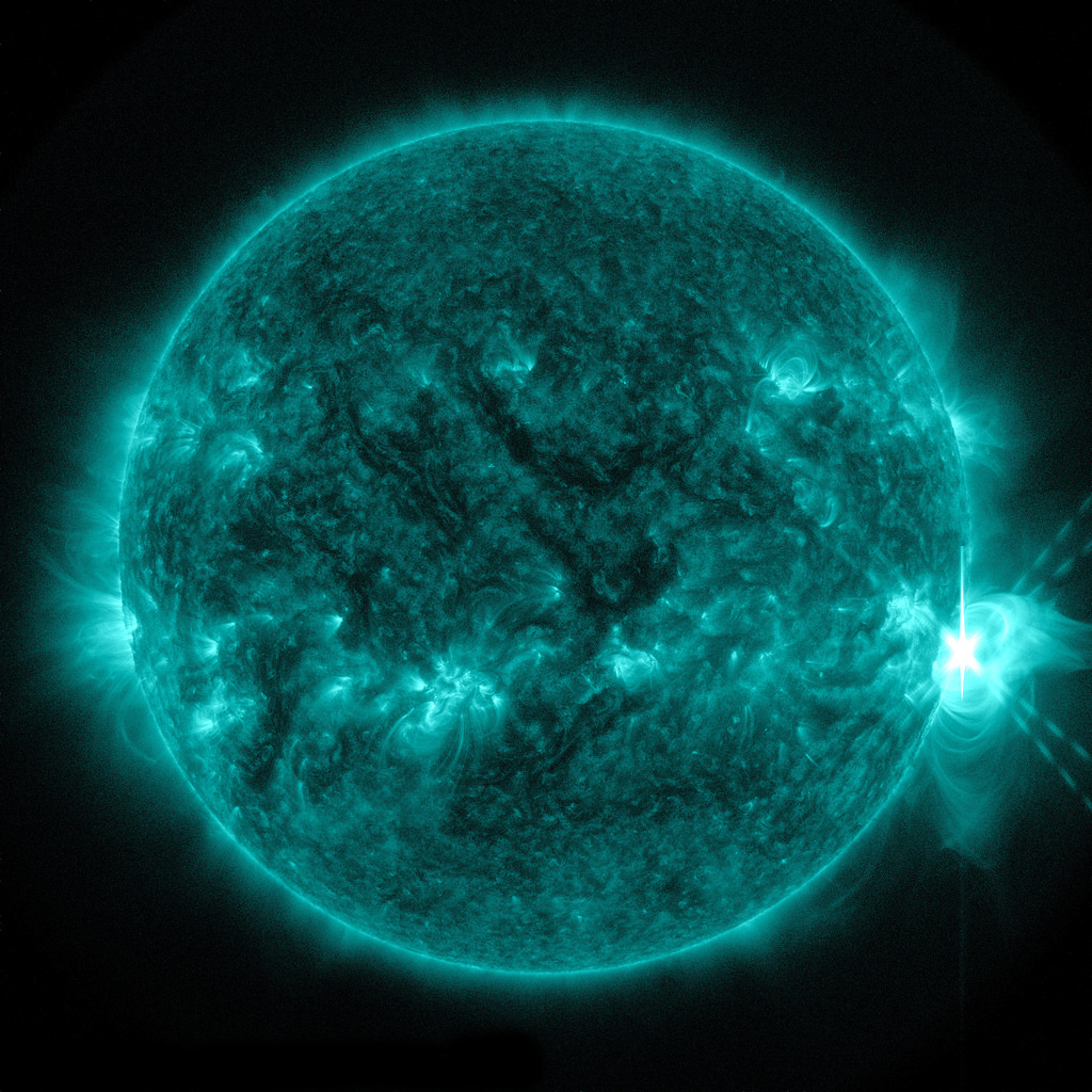 X-class Flare Erupts from Sun on April 2 by NASA Goddard Photo and Video, on Flickr