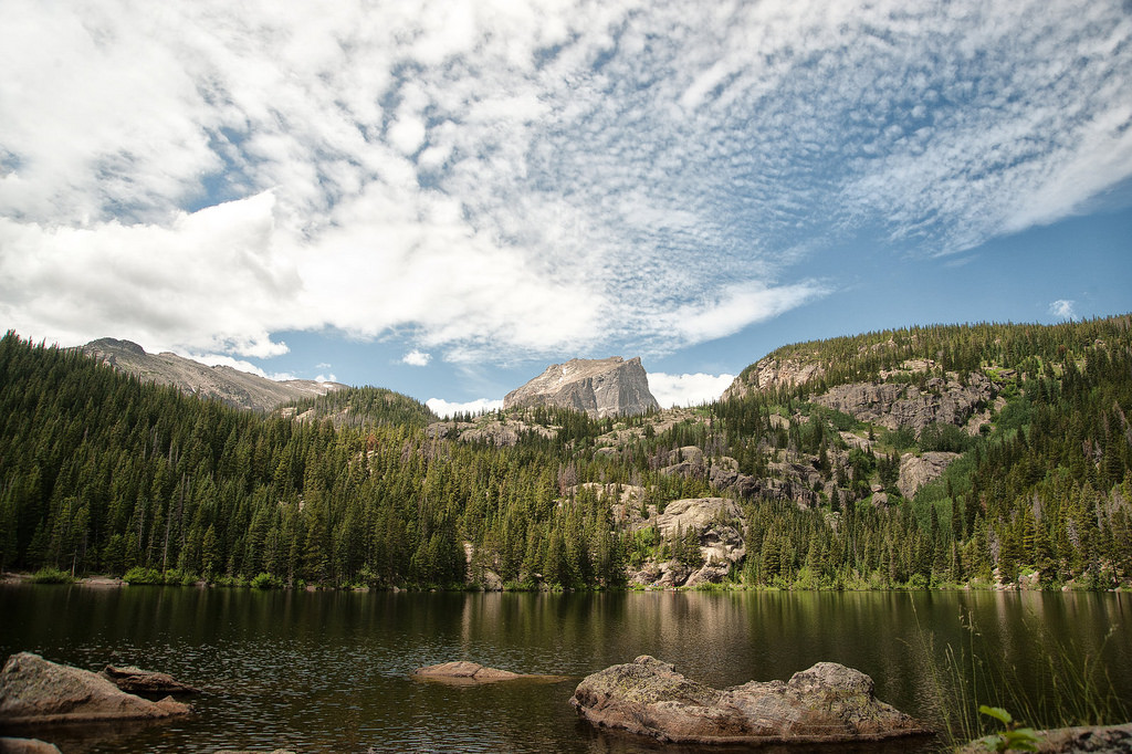Hallett Peak, Rocky Mountain National Pa by txbowen, on Flickr