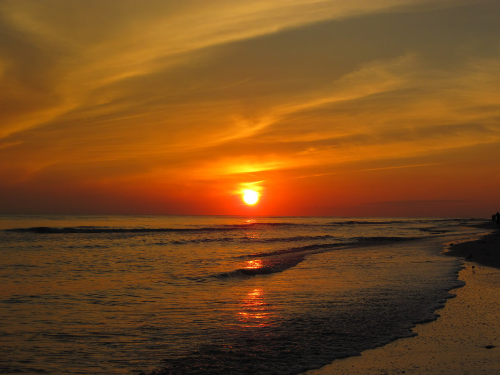 Sunset (16 December 2013) (Algiers Beach by James St. John, on Flickr