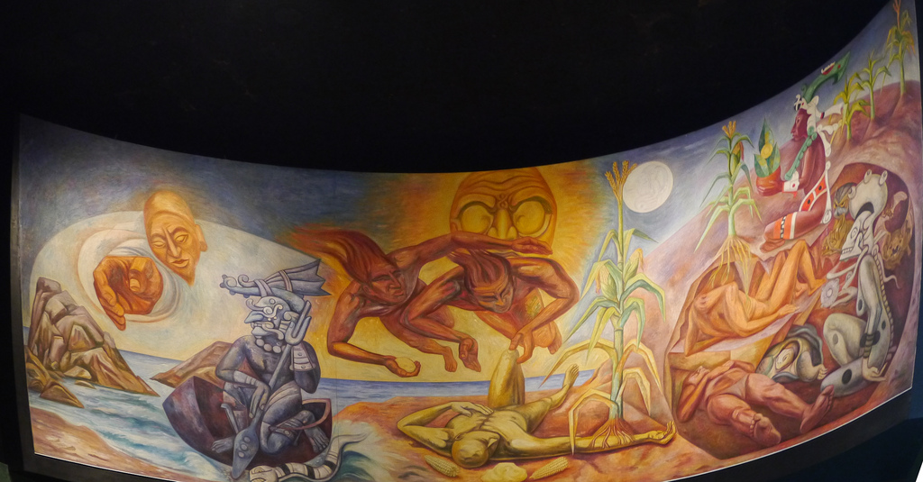 National Anthropology Museum Mural by jay galvin, on Flickr