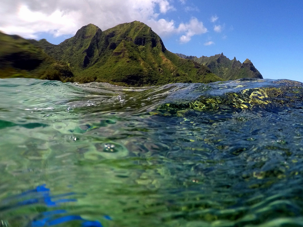 Tunnels Beach Snorkeling in Kauai by SNORKELINGDIVES.COM, on Flickr