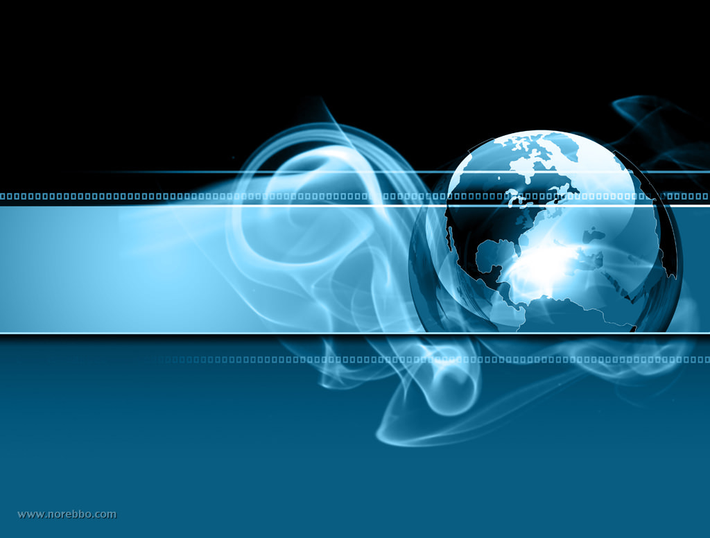 Blue Smoke Background With Globe by C_osett, on Flickr
