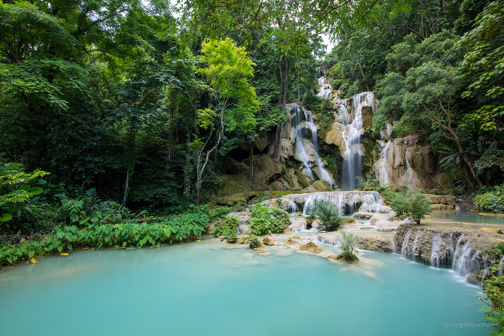 Kuang Si Falls - Laos by Christian Bowman, on Flickr
