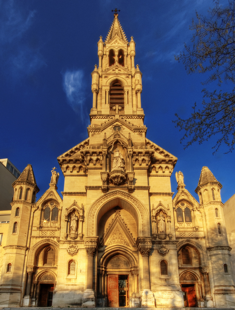 Nîmes Eglise Ste. Perpétue et Ste. Fel by Wolfgang Staudt, on Flickr