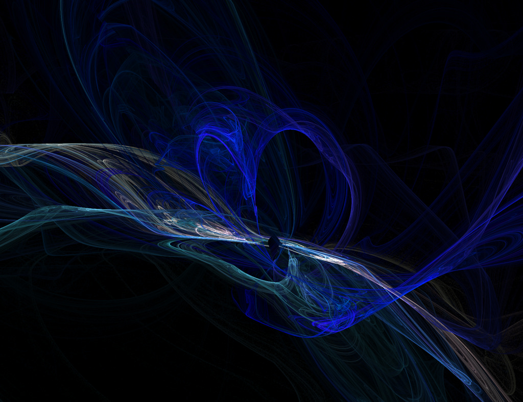 Blue Wave Fractal by devmoore1, on Flickr