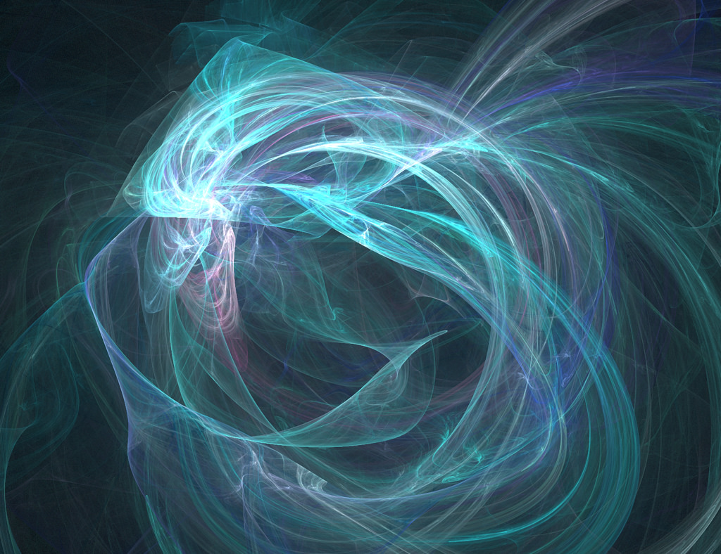 Fractal with Teal Waves by devmoore1, on Flickr