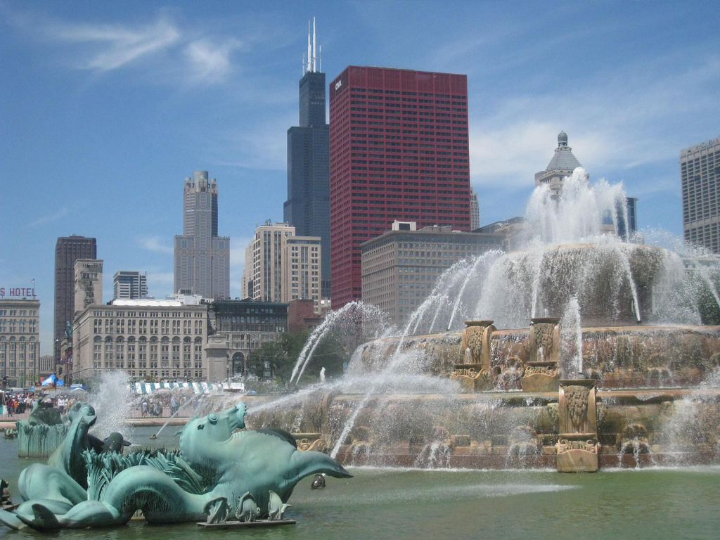 Buckingham Fountain Chicago by danperry.com, on Flickr