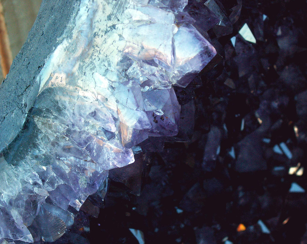 Amythest Crystals, Cobalt Blue Glow by cobalt123, on Flickr