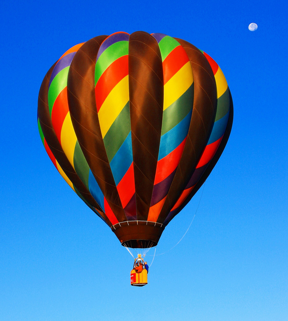 Fly Me to the Moon, by way of a Hot Air by Beverly & Pack, on Flickr