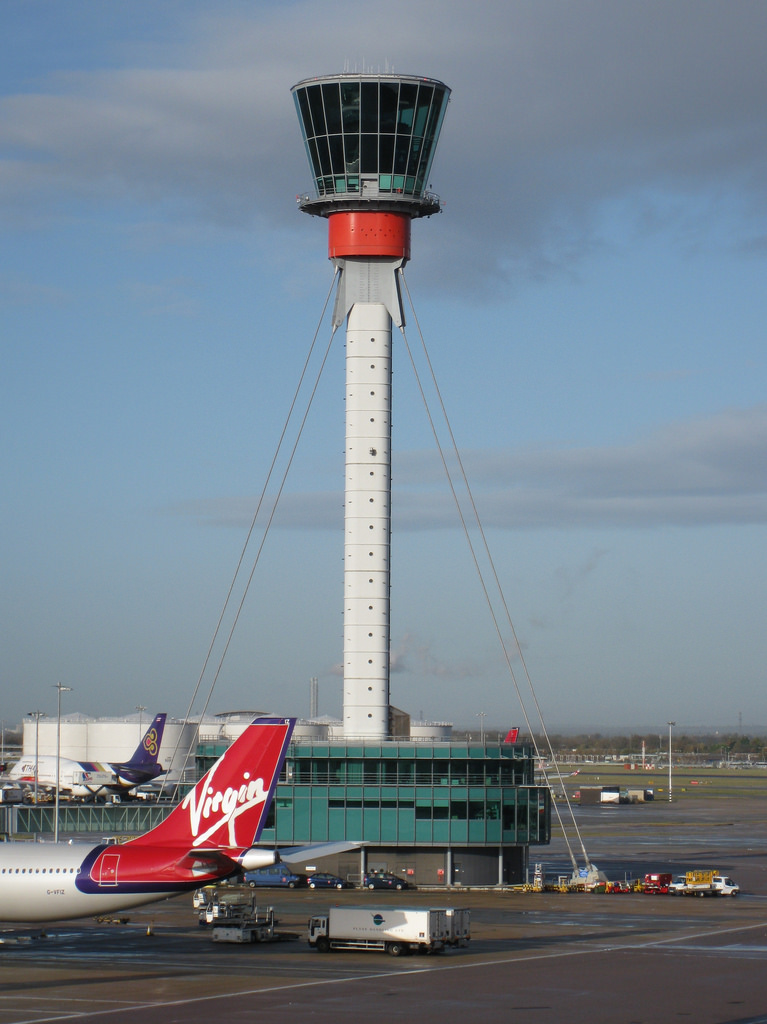 Heathrow Air Traffic Control Tower by David Jones, on Flickr