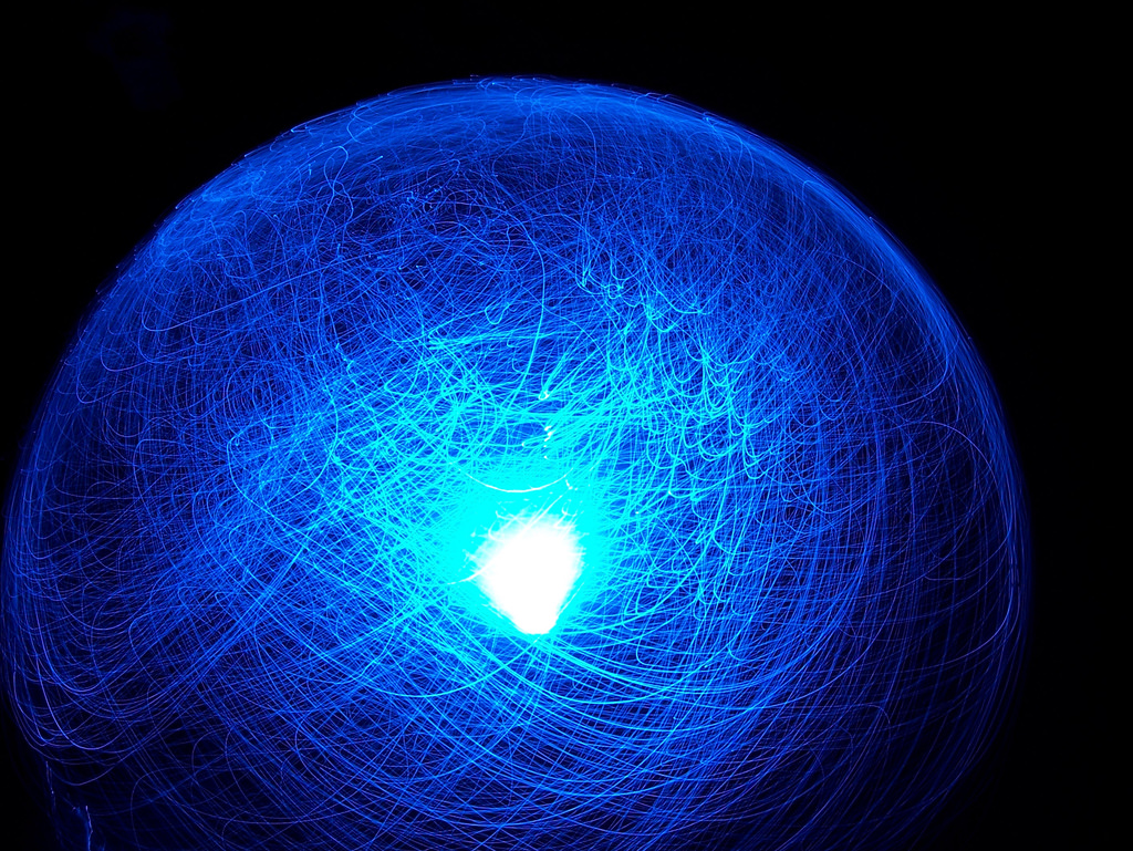 fiber optic lamp - effect #3 by sz.u., on Flickr