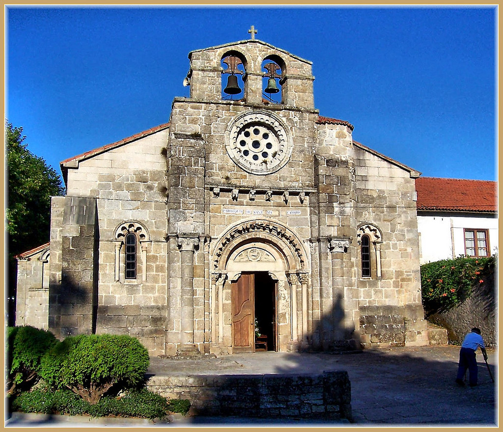 1986-Iglesia romanica de Santa Maria de by jl.cernadas, on Flickr