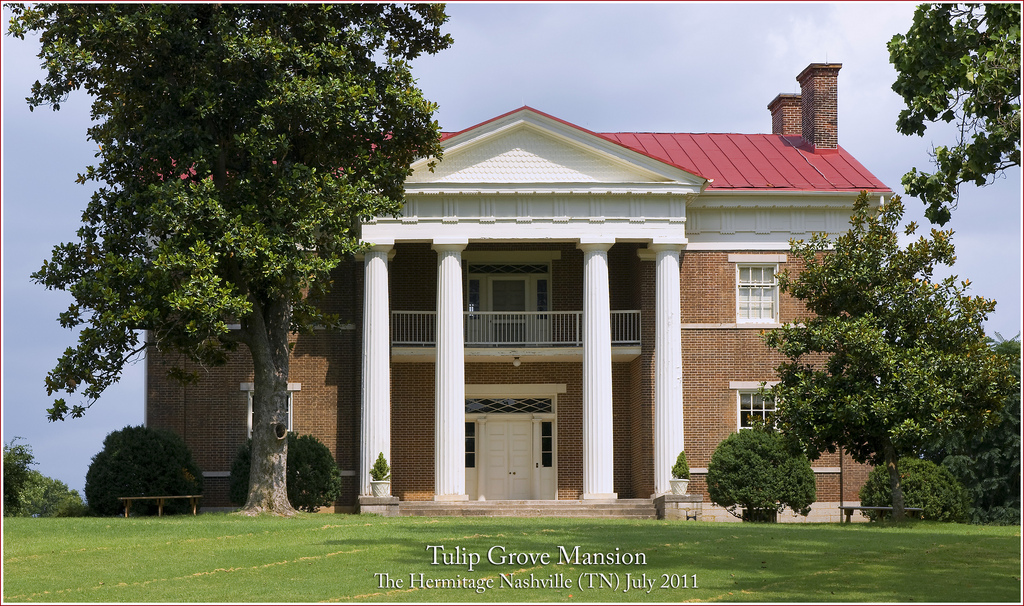 Tulip Grove Mansion -- The Hermitage Nas by Ron Cogswell, on Flickr